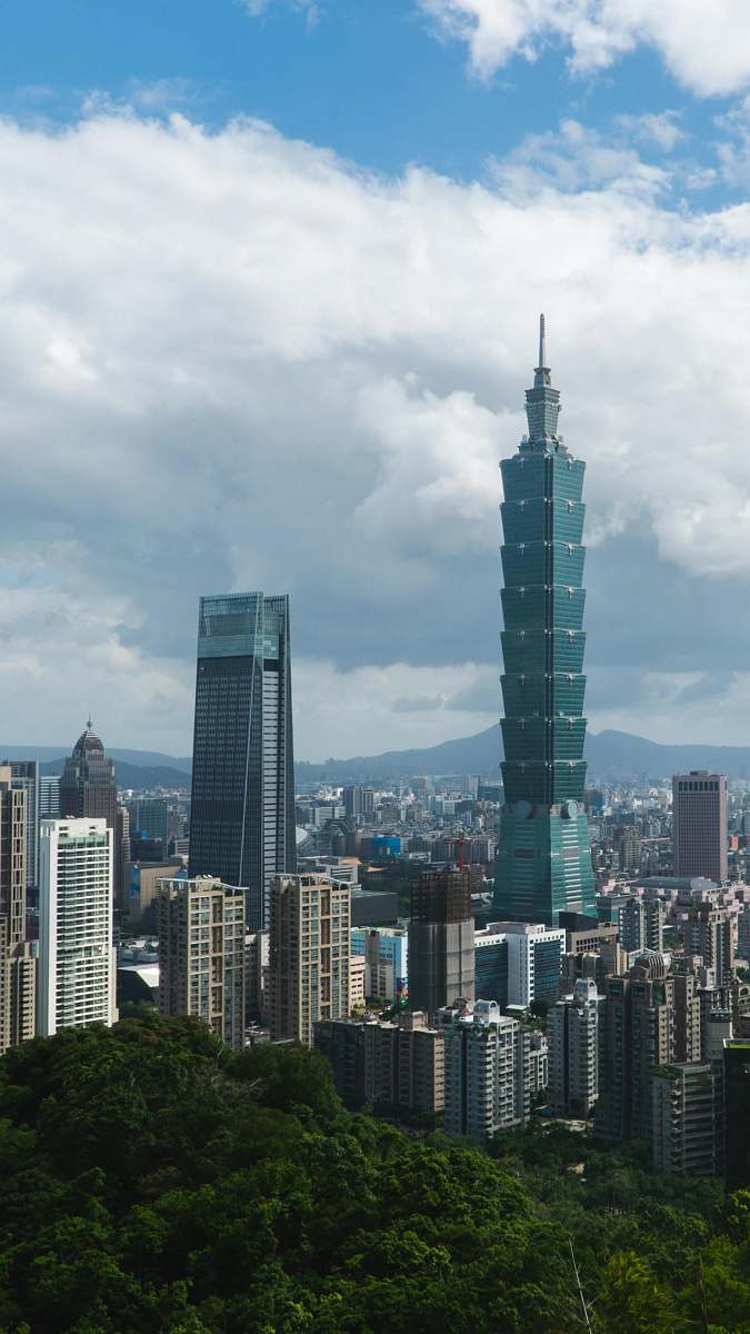 high rise  town